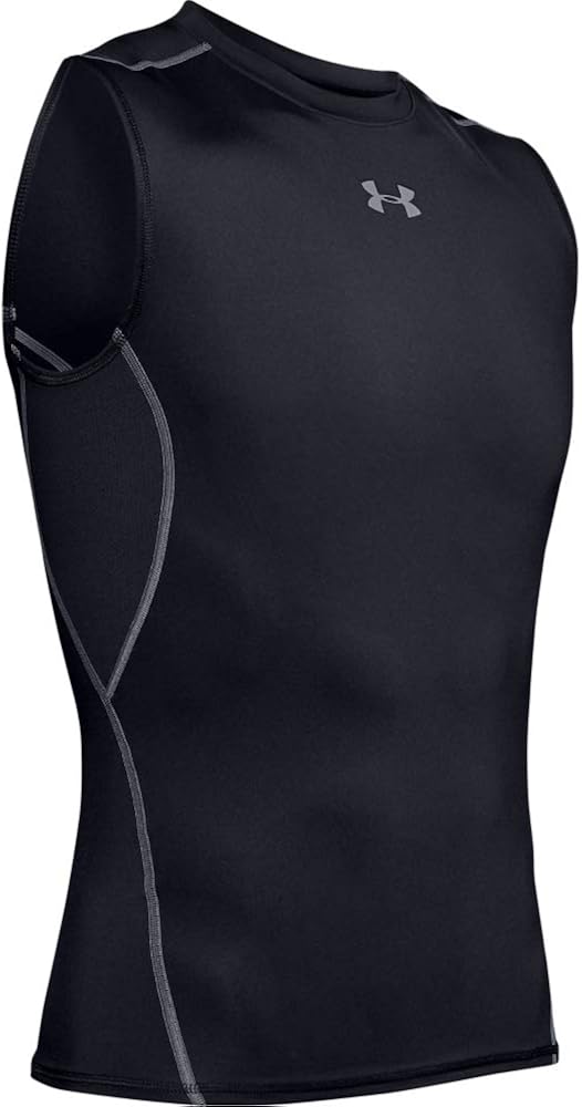 Under Armour Men's HeatGear Armour Sleeveless Compression T-shirt: Under Armour: Clothing