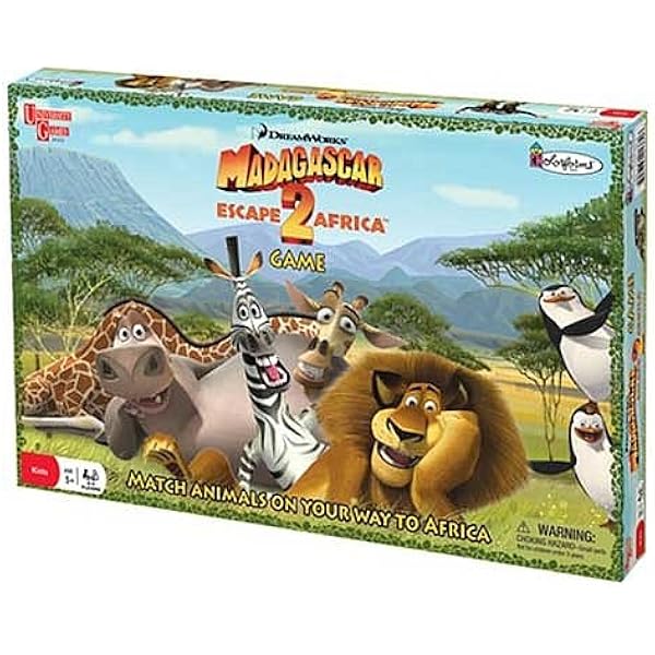 Amazon Com University Games Madagascar Escape 2 Africa Board Game Toys Games