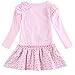 Novatx Baby Girls' Long Sleeves Cotton Dress (2/3Y)