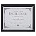 DAX Award Plaque, Wood/Acrylic Frame, Fits Up To 8.5 x 11 Inches, Black (N15908NT)