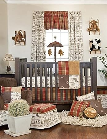 vintage cowboy baby bedding