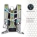 Hydration Backpack with 2L Water Bladder – Outdoor Pack for Running Camping Cycling Travel - Rucksack for Men Women Kids - Rain Cover included