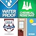 Caution Master Builder at Work Sticker Vinyl Decal Wall Decor Print for lego Themed Rooms and brickbuilders (Medium-12x18, DISP)