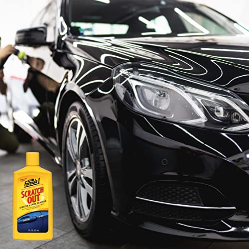 Formula 1 Scratch Out Car Wax Polish Liquid (7 oz) Car Scratch