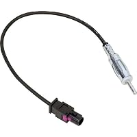 Autoradio Antenne Mit Verstärker Phantomeinspeisung Antennenadapter 12V – Für VW, Audi, Opel, Ford, Seat & Mehr Autoradio Adapter Ford