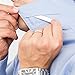 36 Metal Collar Stays With Tie Clip- 4 Sizes, Complete Your Dress Shirts Collar