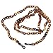 Sopaila Retro Tortoise Pattern Acrylic Eyeglass Chain Holder Necklace Sunglasses Strap Cords,tortoise