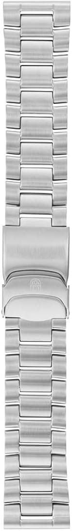 Luminox Men's Navy SEAL Steel Series Silver Stainless Steel Bracelet Watch Band: Clothing