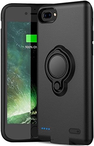5000mAh Battery Case for iPhone 8 7/ 6S/6, Rechargeable External Battery Portable Power Charger Protective Charging Case for Apple iPhone (4.7 Inch) - Black