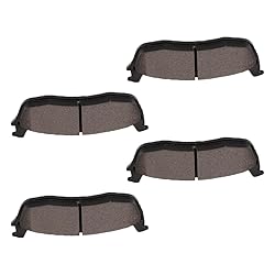 cciyu D879 Rear Semi-Metallic Disc Brake Pads Kit