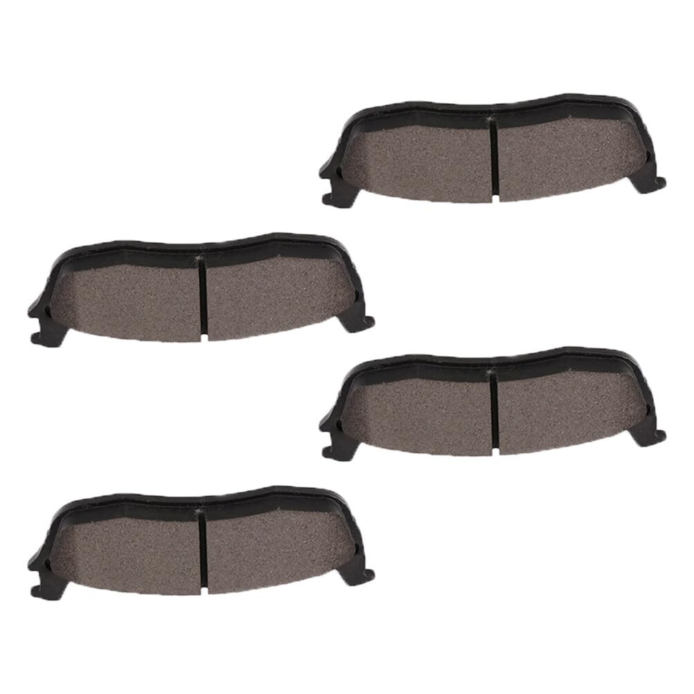 cciyu D879 Rear Semi-Metallic Disc Brake Pads Kit