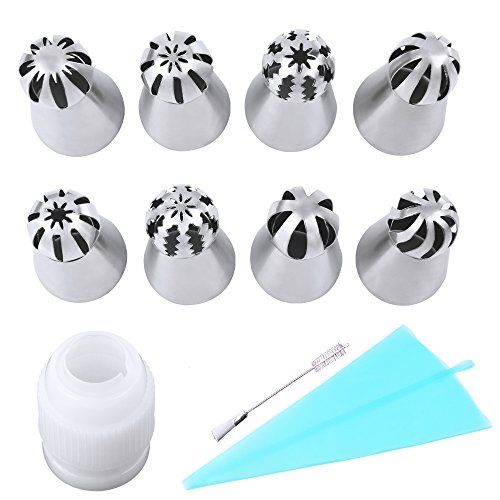 Russian ball tips, mcirco russian piping tips icing tips nozzles …