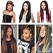 Dorsanee Ombre Honey Blonde Braiding Hair Pre Stretched 20 Inch 8 Packs Braiding Hair Extensions for Crochet Box Braids Twists Locs Hair Itch Free Soft Yaki Texture Hot Water Setting (20inch,#1B/27)