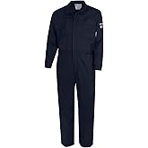 Oberon FR Arc Rated Hi Vis Safety Zip Up Coveralls - Flame Resistant with Reflective Tape - 10 Cal