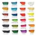 Eachgoo Watercolor Paint Set,24 Colors Travel Pocket Watercolor Kit Includes A Water Brush & 2 Sponges & A Mixing Palette