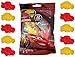 Disney Pixar Cars 3 Lightning McQueen Lollipops, 10 Count Bag