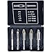 5pcs Damaged Screw Remover Set - Extractor Set by Hitecera - Easily Remove Stripped or Damaged Screws - Set of 5 Stripped Screw Removers