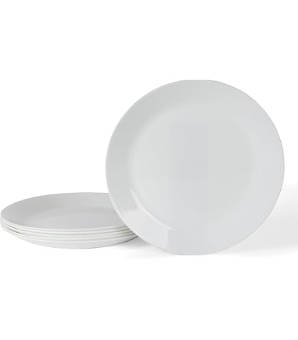 ALESSI How Much White プレートセット 未使用 Amazon.com | Alessi Set of 4 Dressed Porcelain Side Plates, White