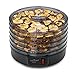 NutriChef Food Dehydrator Machine - Professional Electric Multi-Tier Food Preserver, Meat or Beef Jerky Maker, Fruit & Vegetable Dryer with 5 Stackable Trays