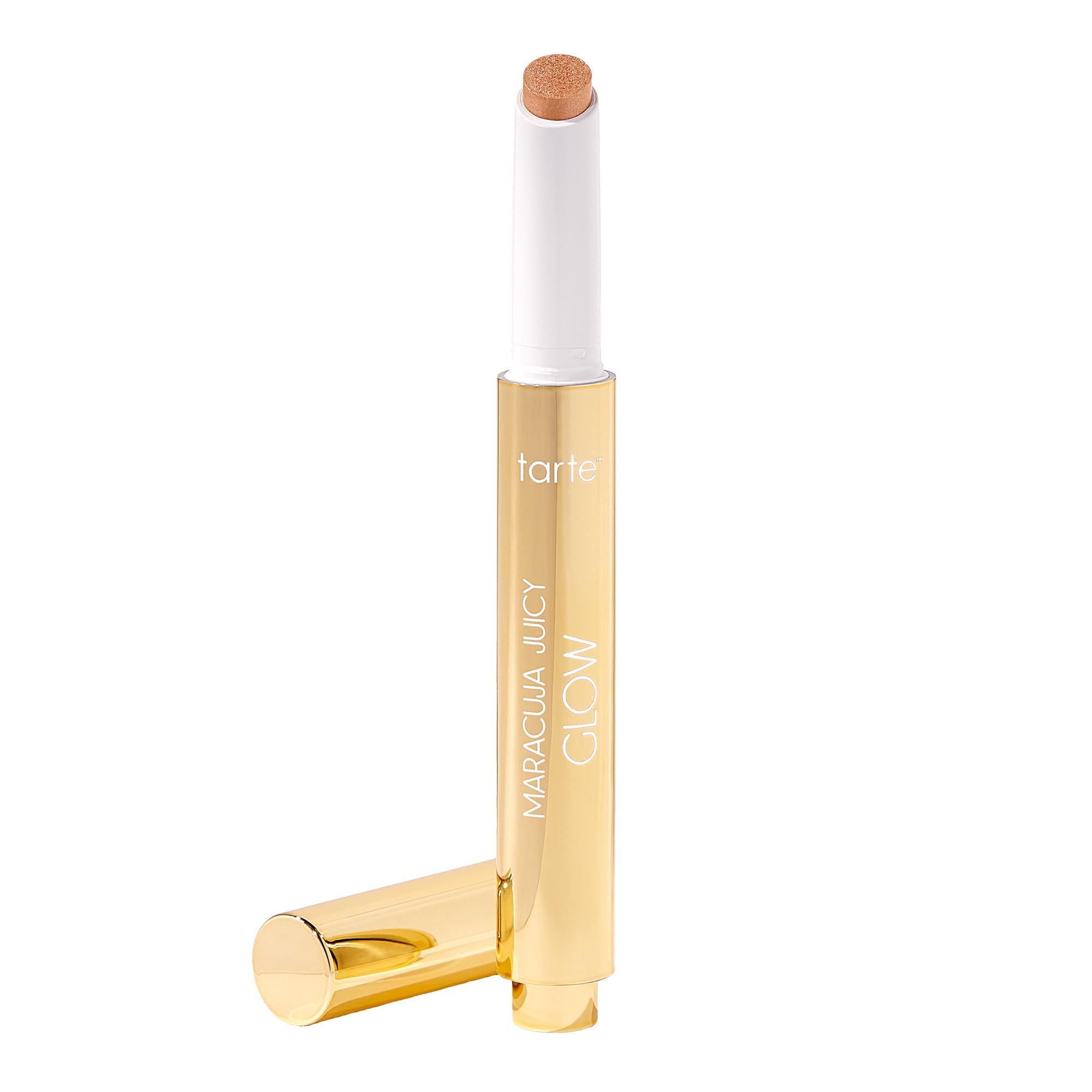 tarte maracuja juicy glow highlight – Highlighter with Vitamin E to Hydrate, Blur appearance for a Smooth Buildable Glow & Luminous Radiant Finish, Vegan & Cruelty Free