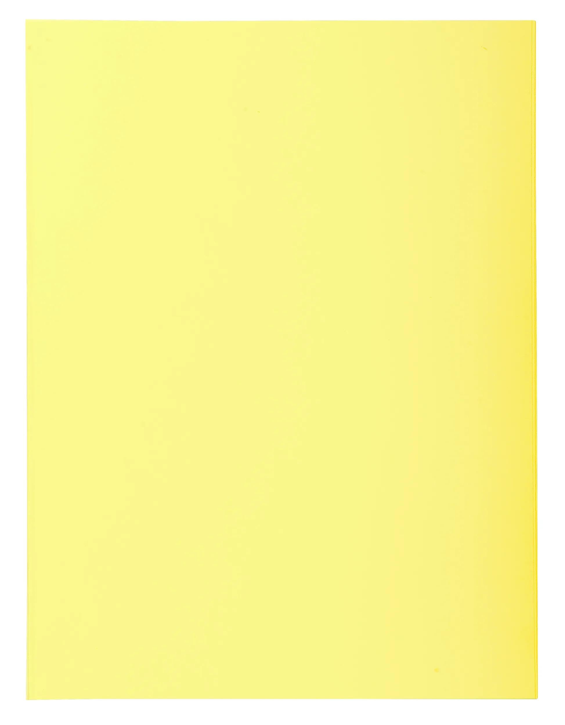 Exacompta - Ref 330005E - Super Pastel Square Cut Folders - 24 x 32cm in Size, Suitable for Storing & Holding A4 Documents, 210gsm Card - Yellow (Pack of 100)