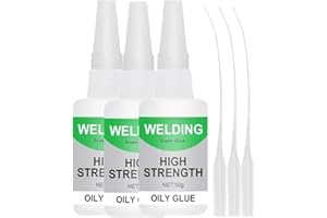 GENERIC Welding Glue, Multifunctional Glue, Welding High-Strength, Universal Super, Instant Bonding, Strong Adhesion (Glue3pcs)