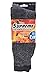 QSHOP Men's Original Supreme Thermal Socks Heat Winter Insulated Socks,Black, US 10-13