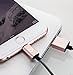 Volts USB-A to Lightning Cable Cord, MFi Certified Charger Compatible with iPhone, iPad, Rigorously Tested for Long Lifespan (Rose Gold 3.3 Feet)