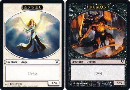Magic: the Gathering - Angel // Demon - Prerelease & Release Promos