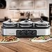 Crock-Pot Stainless Steel Trio Cook & Serve Slow Cooker & Food Warmer