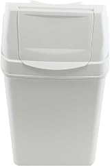 Prosperplast Set of 3 Recycling Bins 60 L Total 3 x 20 L White Stackable view 6