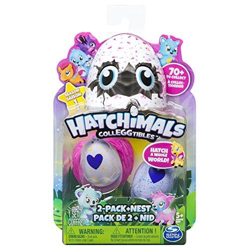 Hatchimals 6034164 "Colleggtibles with Nest" Playset (Pack of 2)