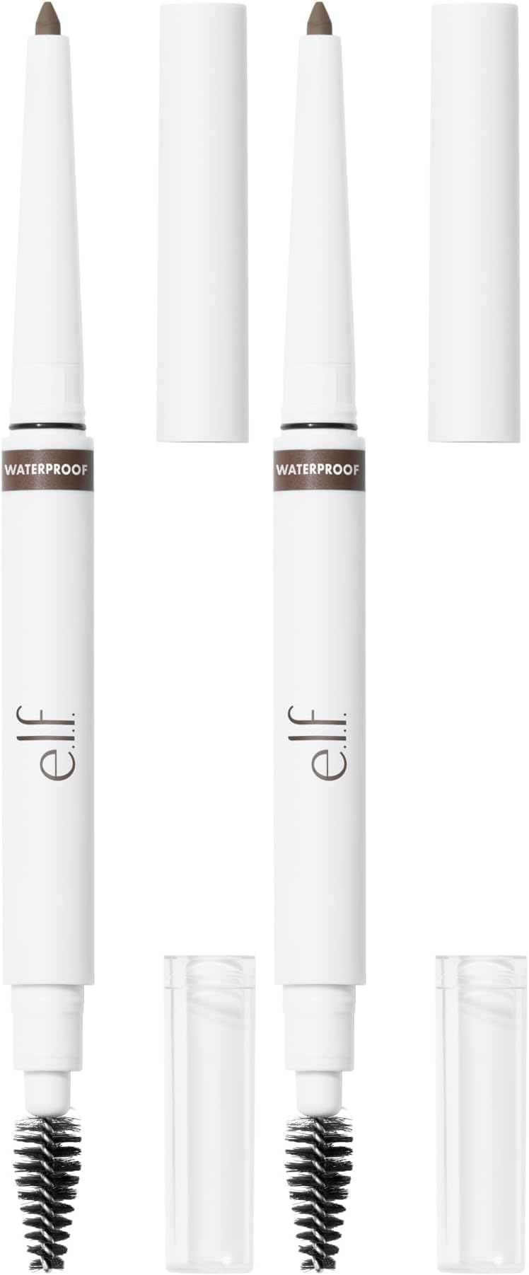 e.l.f. Instant Lift Waterproof Brow Pencil Deep Brown Pack of 2