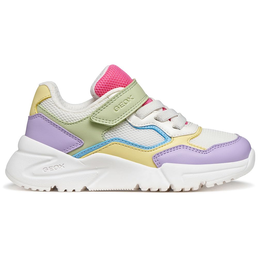 Geox JUNIOR Girl J Loftus Girl B Sneakers Multicolour/White 29_EU
