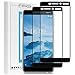 [2-Pack]FilmHoo for Nokia 6.1/Nokia 6 2018 [Full Coverage] Premium Tempered Glass Screen Protector,HD Clear,Bubble Free,Anti-Scratch,Lifetime Replacement Warranty(Black)