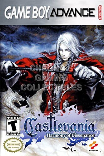 CGC Huge Poster - Castlevania Harmoney of Dissonance - Nintendo Game Boy Advance GBA - GBA011 (24" X 36")