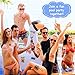 Luau Party Supplies, Temporary Tattoos Hawaiian Party Decorations,120pcs Tattoos Party Carnival Birthday Party Favors Games for Women Men Boys Girls Kids Adults