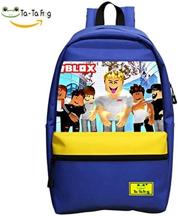 Daihe JAKE PAUL AND TEAM 10 IN ROBLOX! Back to 3D school School Backpack Children School Bag