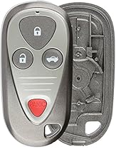 KeylessOption Just the Case Keyless Entry Remote Control Car Key Fob Shell Replacement for E4EG8D-444H-A, OUCG8D-387H-A