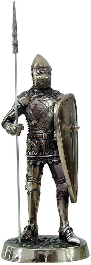 Amazon Com Yk Medieval Knight Decorative Figurine Pikeman