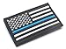 TACVASEN® Bundle 2 Pieces-Tactical Police Law Enforcement Thin Blue Line United States Flag Patch