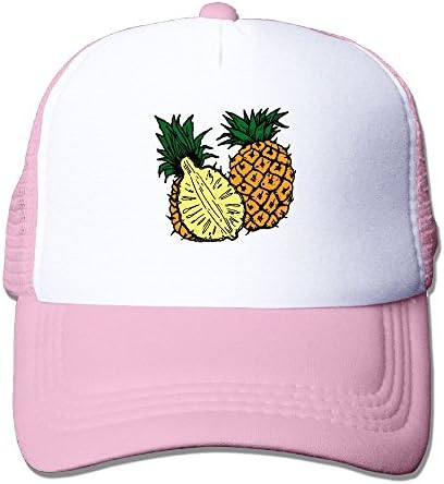 WGMHQQ Unisex Pineapple Fashion Mesh Cap Snapback Hats