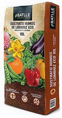 Sustratos Ecológicos - Sustrato Humus Lombriz 10l. - Batlle ...