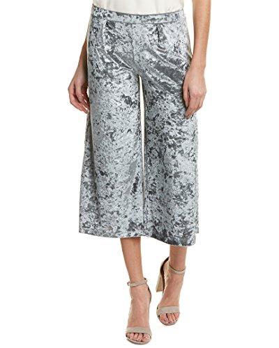 Tart Womens Collections Velvet Cullote Pant, S, Grey