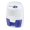 KEDSUM FCC Approved Small Thermo-Electric Dehumidifier, 108 Square Feet for Small Laundry Room, Bedroom,Kitchen,Closet,Basement, Attic, RVs