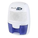 KEDSUM FCC Approved Small Thermo-Electric Dehumidifier, 108 Square Feet for Small Laundry Room, Bedroom,Kitchen,Closet,Basement, Attic, RVs