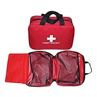 Aoutacc Nylon First Aid Empty Kit,Compact and Lightweight First Aid Bag for Emergency at Home, Office, Car, Outdoors, Boat, Camping, Hiking(Bag Only)