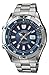 Casio Men's WVQ142DA-2AV Waveceptor Atomic Silver-Tone Watch