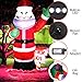 Albrillo Inflatable Christmas Decorations Outdoor 6 FT Tall Blow up Christmas Inflatables Santa Clause with Light, Ideal for Indoor Outdoor Party Yard