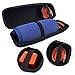 Carry Travel Protective Pouch Bag Cover Case for JBL Charge 3 Charge3 Extra Space for Plug & Cables (with Belt)